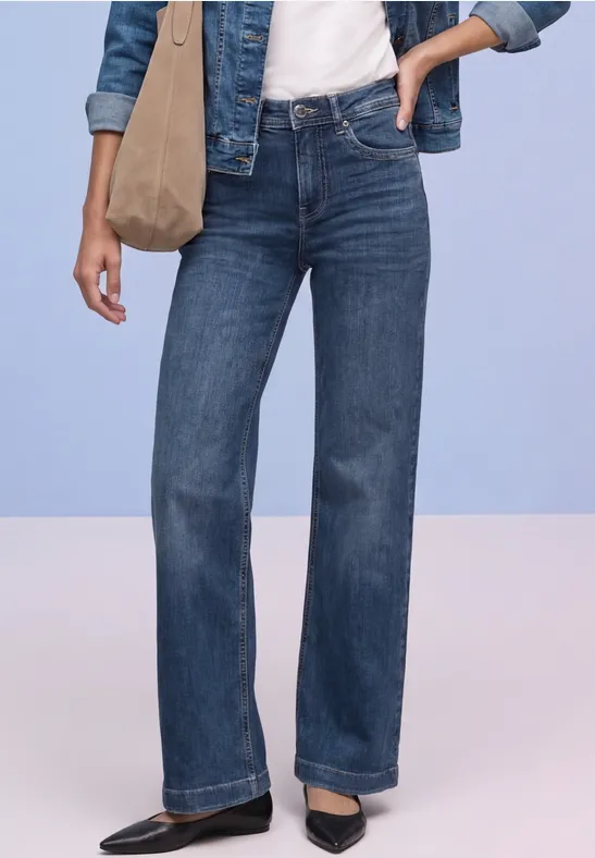 Thumbnail - Street One Wide Leg Jeans