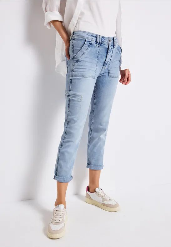 Thumbnail - Cargo Jeans im Loose Fit