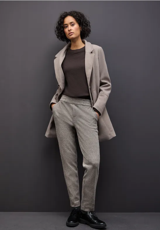 Thumbnail - Street One Frauen Loose Fit Hose in Braun, Gr: 42