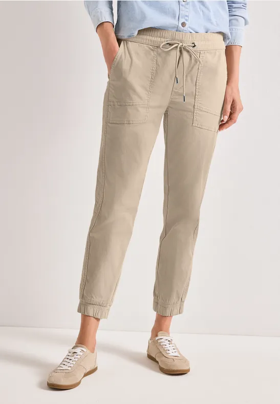 Slim Leg Hose in Papertouch-Qualität