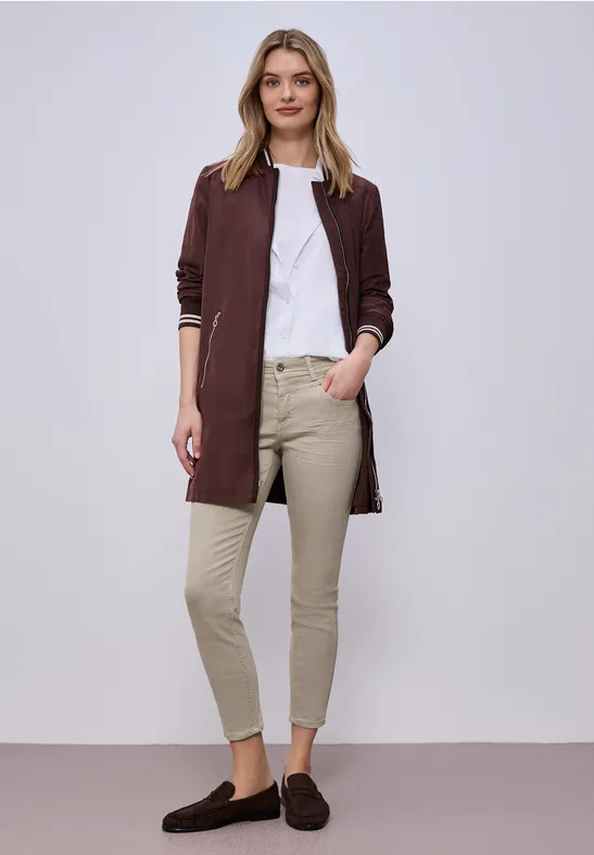 Thumbnail - Mid Waist Slim Leg Jeans im Casual Fit