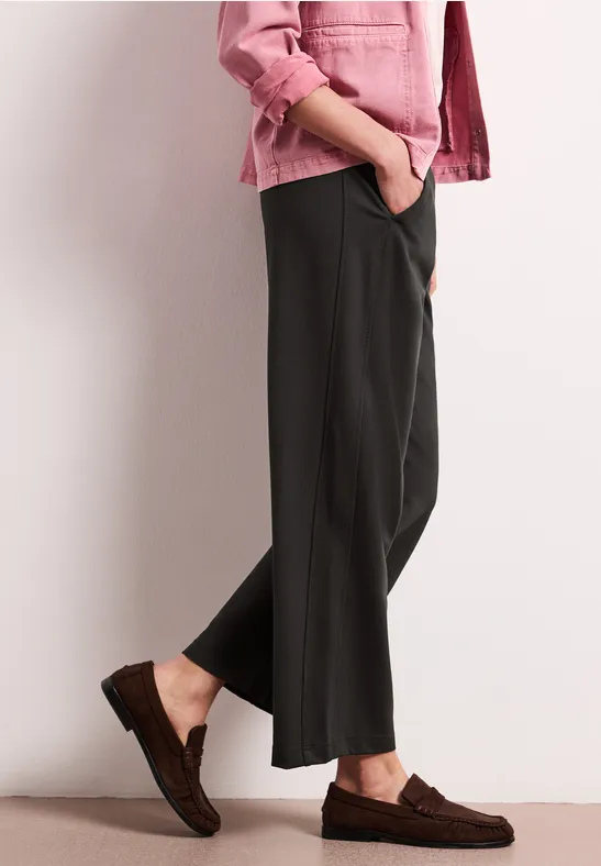 Thumbnail - Street One Straight Leg Hose mit Schnallendetail