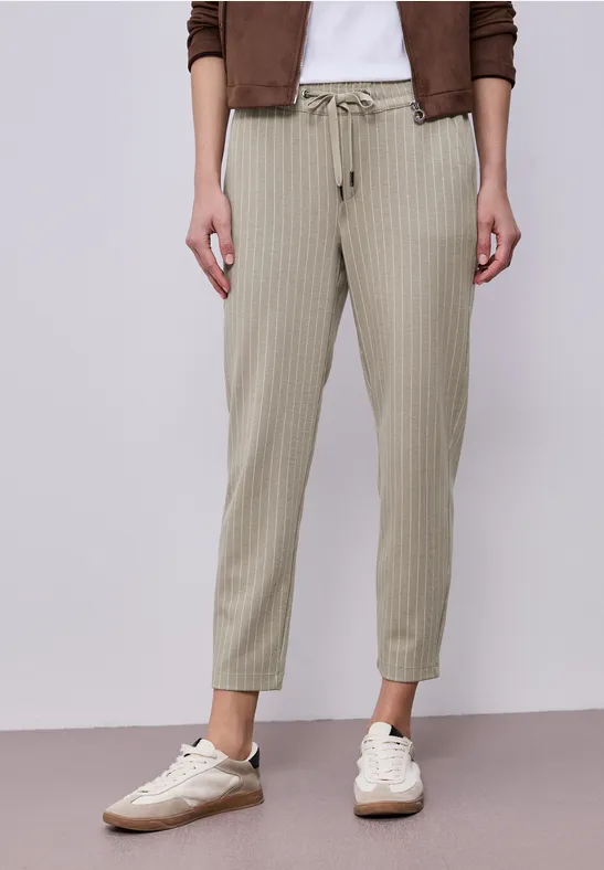 Thumbnail - Straight Leg Hose mit Streifen