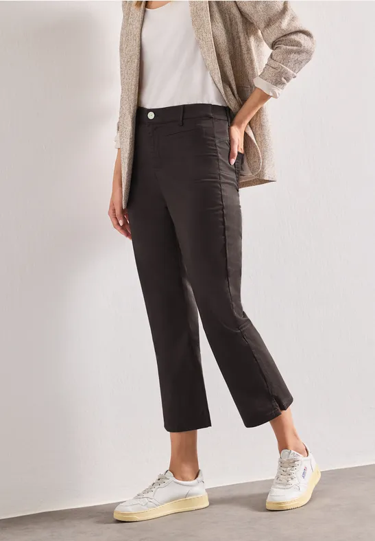 3/4 Flared Leg Hose im Casual Fit