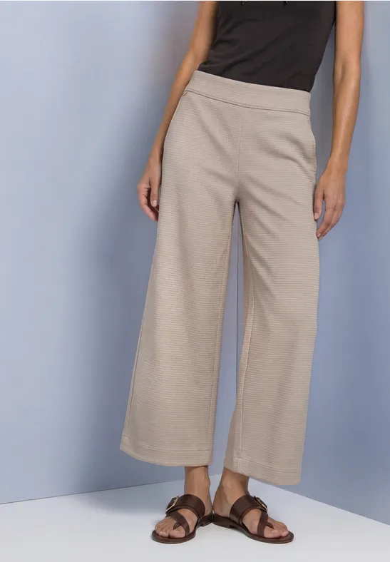 High Waist Culotte im Casual Fit