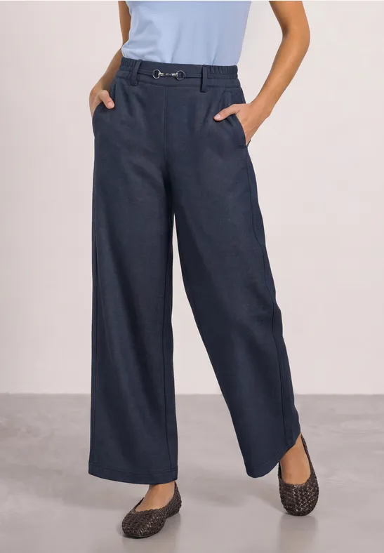 Straight Leg Hose mit Schnallendetail