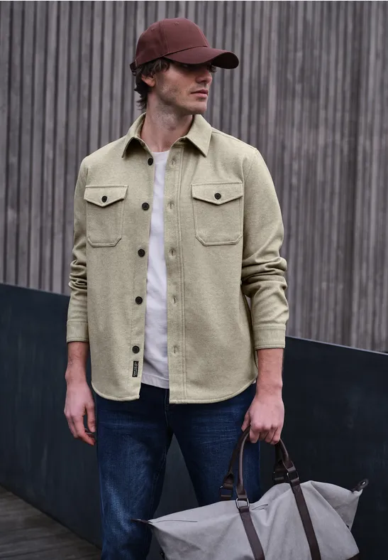 Thumbnail - Twill Overshirt