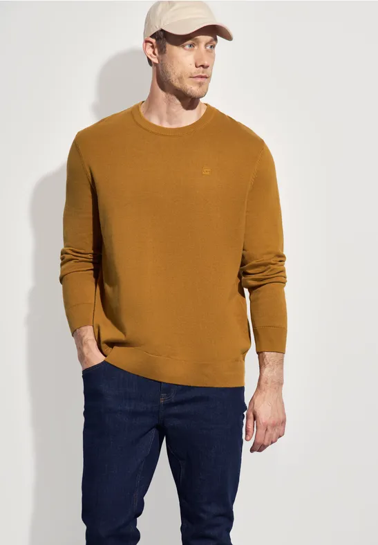 Thumbnail - Basic Baumwoll Pullover