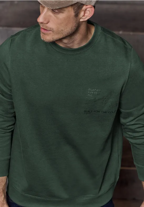 Thumbnail - Sweatshirt mit Detailprint