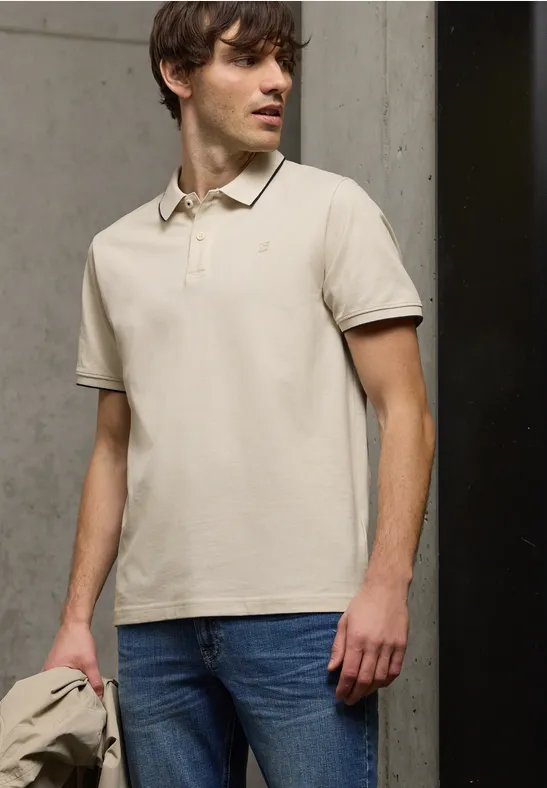 Thumbnail - Basic Piqué Poloshirt