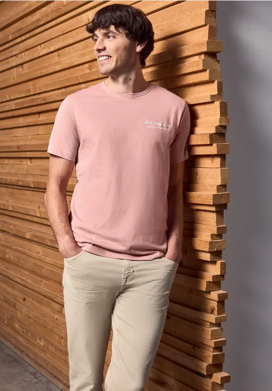 T-Shirt mit Wording Detail