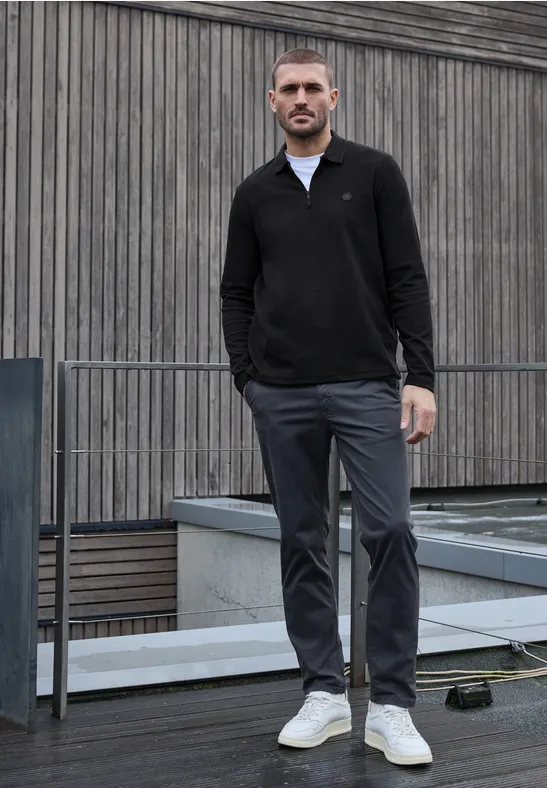 Thumbnail - Street One Poloshirt mit Zipper