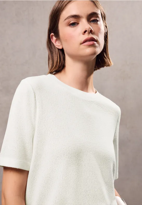 Thumbnail - Strick-Look T-Shirt