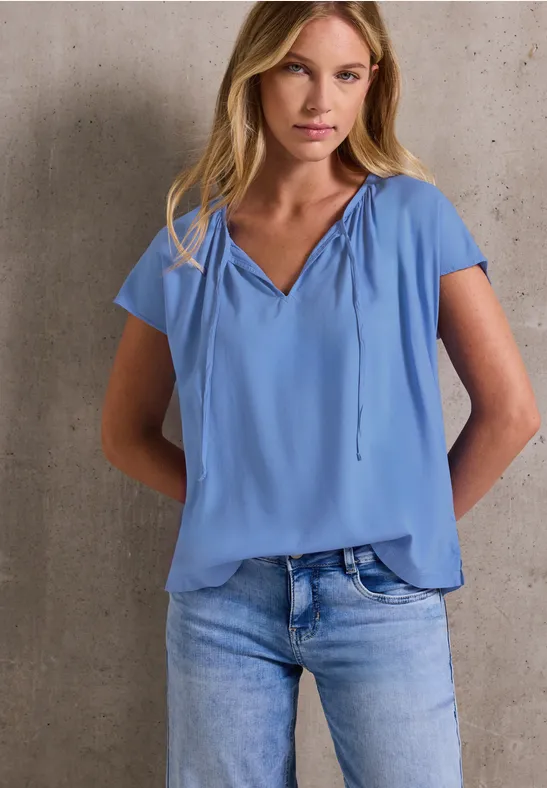 Street One Studio Blouse met rimpels