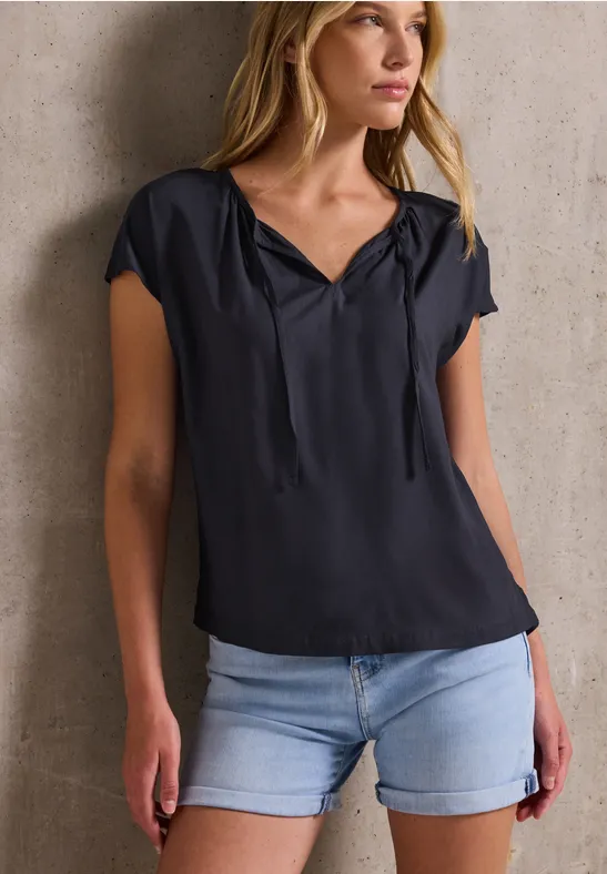 Street One Studio Blouse met rimpels
