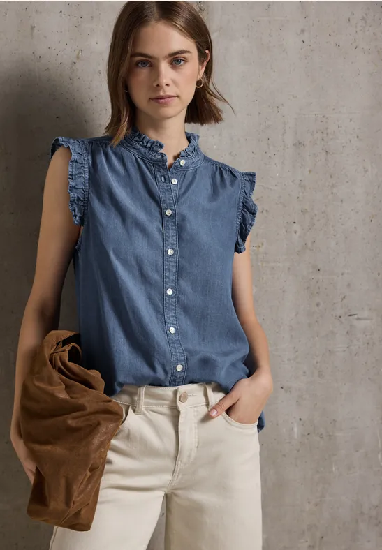 Street One Studio Blouse met ruches