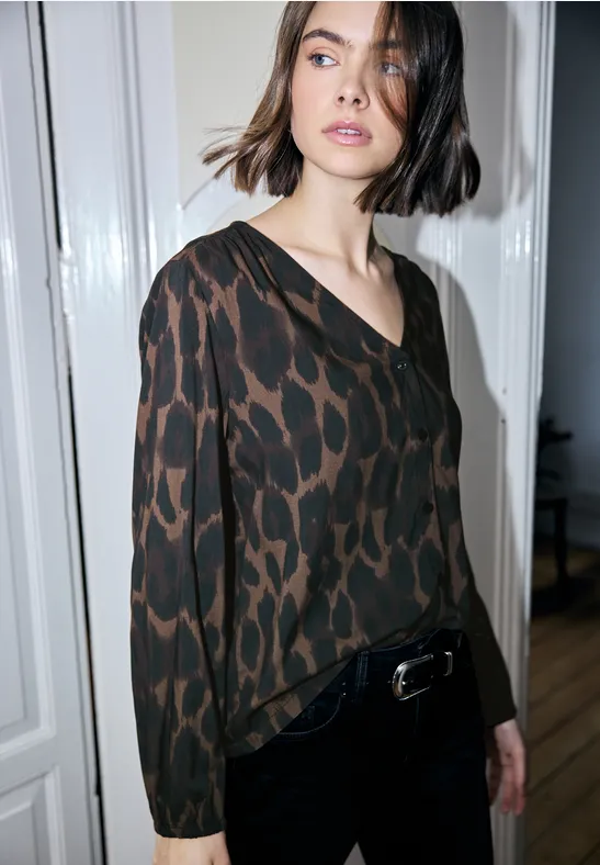 Street One Studio Leo V-hals blouse