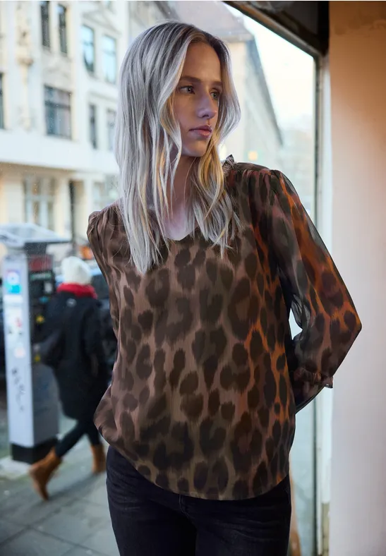 Street One Studio Leeuw chiffon tuniek