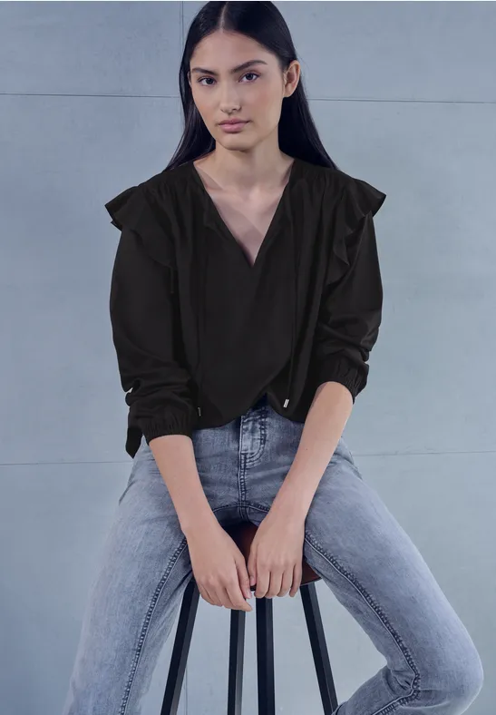 Street One Studio Tuniek met volants