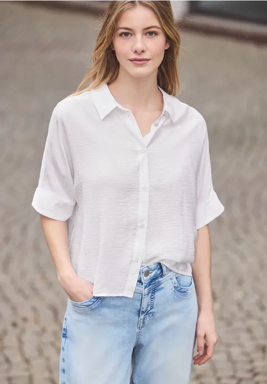 Street One Studio Dolman overhemdblouse met knoopsluiting