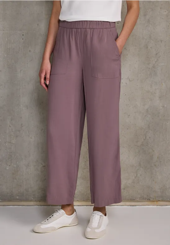 Culotte in Unifarbe