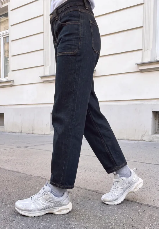Relaxed Barrel Leg Leg Jeans im Loose Fit