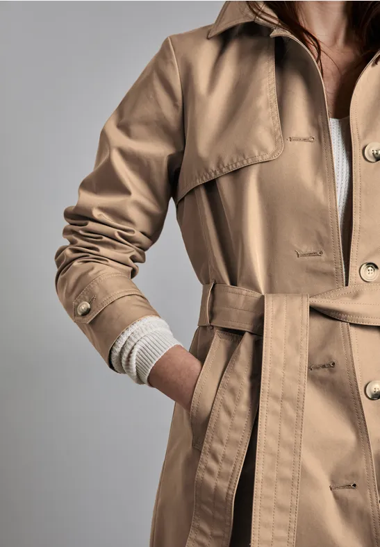 Zalando Trenchcoat Damen 40 STREET-ONE Trenchcoat Für Damen In