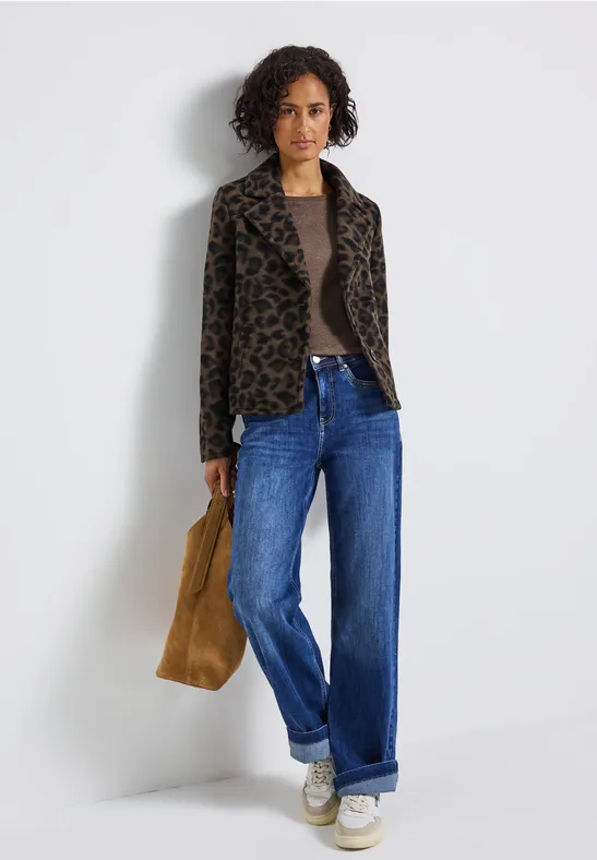 Street One Damen Jacke Leo Jacquard - Stilvoll & Vielseitig