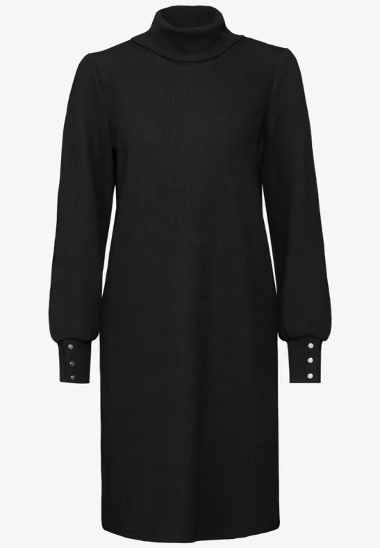 Street One A144508 Ladies Dress with Split Detail (1-Pack), Black, 36