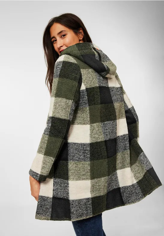 Street One Karierte Damen Winterjacken Street One Winterjacke