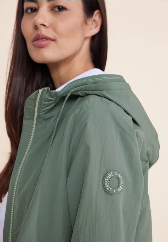 STREET-ONE Moderner Windbreaker für Damen in Grün STREET-ONE