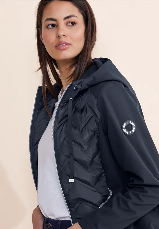 STREET-ONE Softshell Jacke für Damen in Blau STREET-ONE