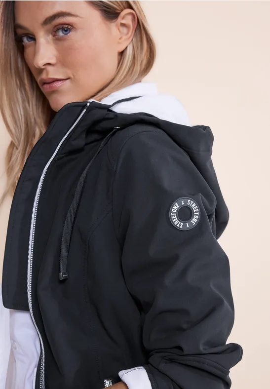 Parka In Softshelljacke Damen STREET-ONE Hoodie Softshelljacke Für