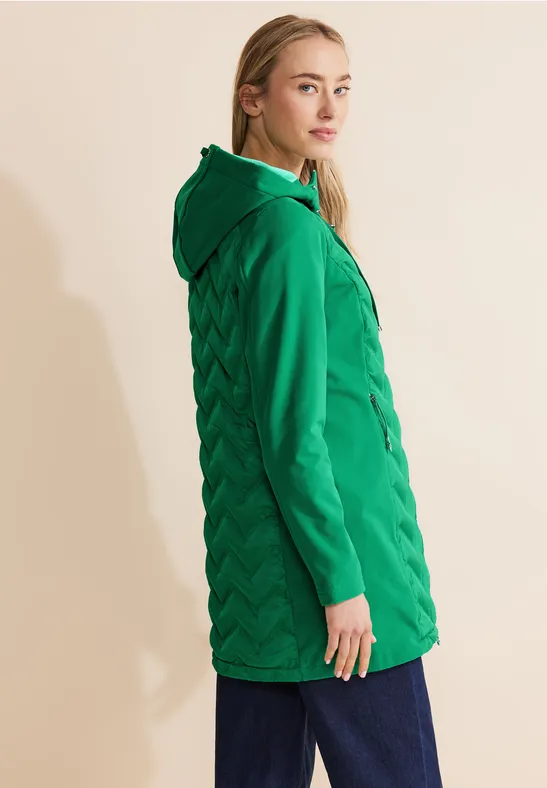 STREET-ONE Mantel für Damen in Grün STREET-ONE