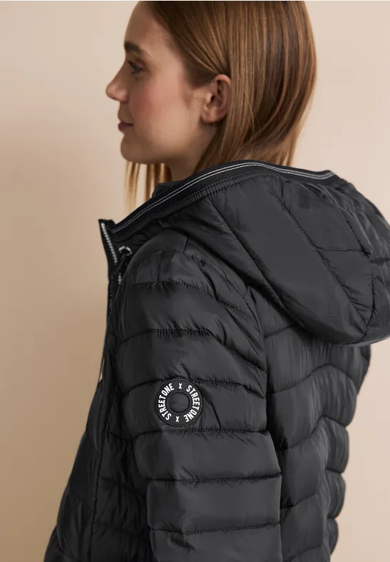 Leichte Steppjacke Schwarze Jacke Ã¼bergang Only Jacke Steppjacke