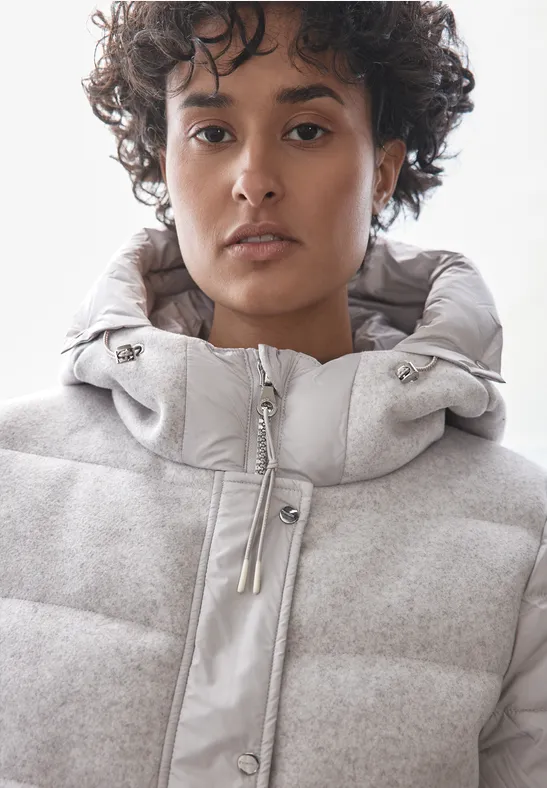 STREET ONE Steppjacke Mit Elastikbund
