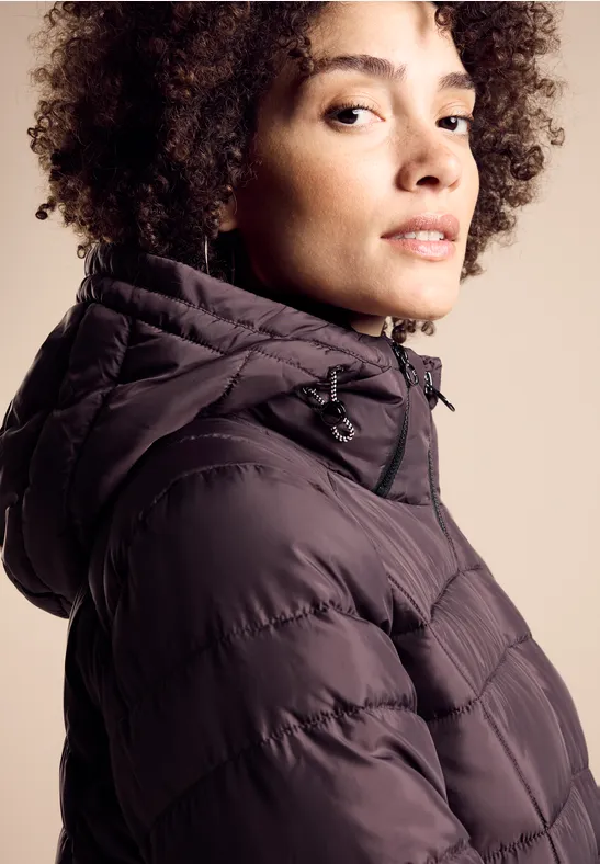 Veste Marron BASIC ONE Taille 42 - Coton, Occasion Très Bon État
