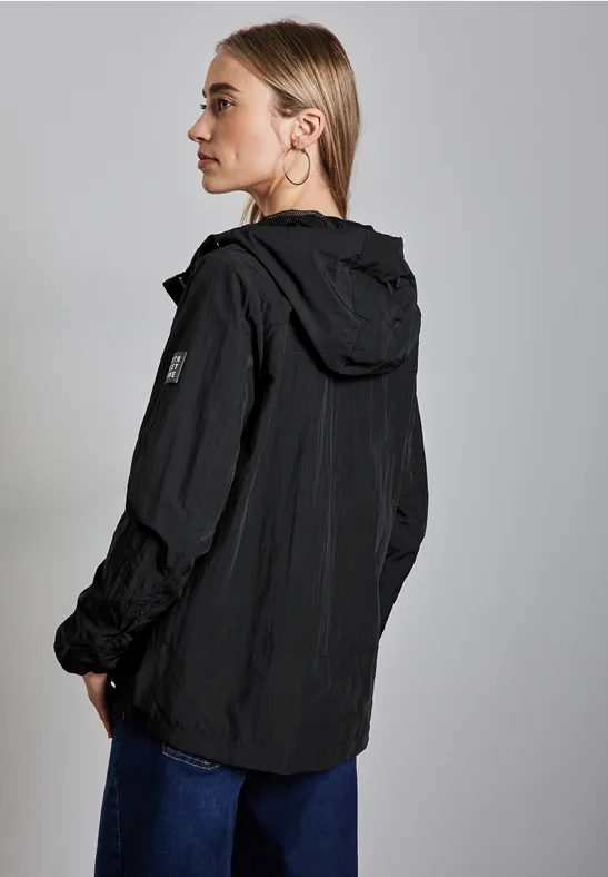 Veste Coupe-vent Zero Restriction Femme – Noire – Taille XL – Série Tour – Capuche Et Poches