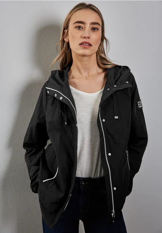 Urban Classics Coupe-vent à capuche pour femme