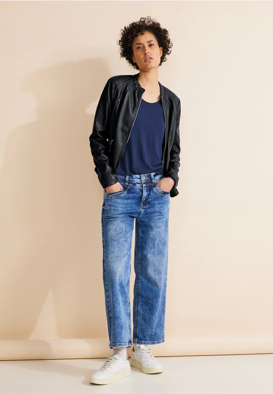 Street One Damen Jacke Kurz Mit Kapuze - Lässig Un Produktbild-Vorschau 8