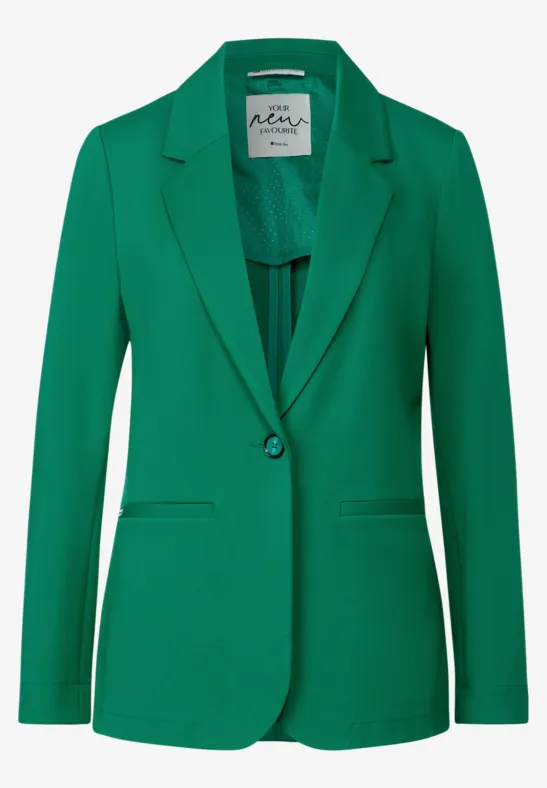 Damen Blazer Longblazer Jacke Heine Longblazer In Schwarz Heine