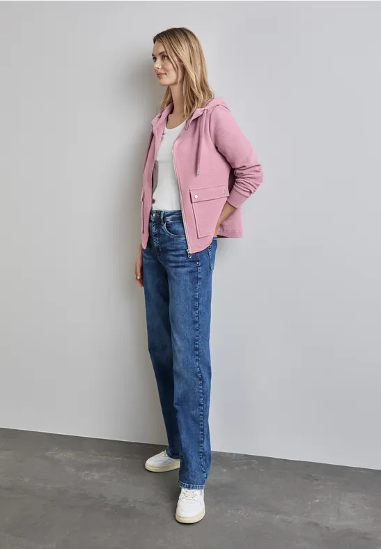 Hoodie Jacke Daunenjacke Damen Street One übergangsjacke Street