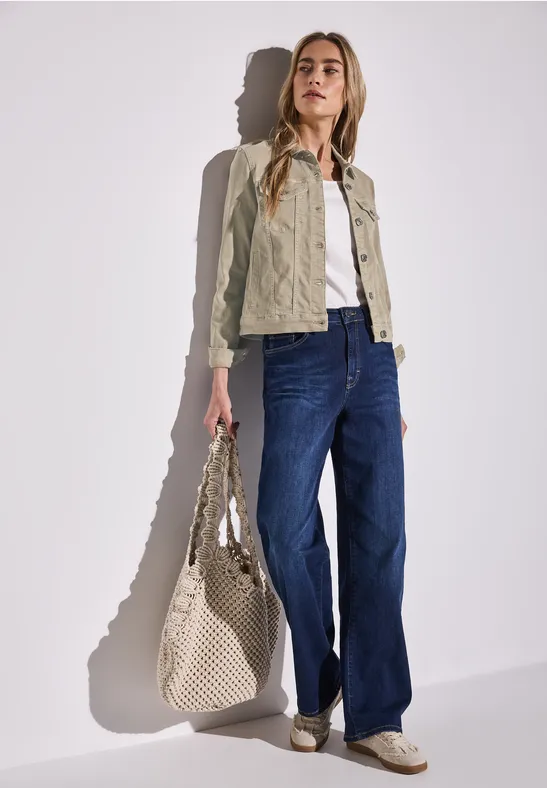 Street One Dames A212420 jeansjas - Nu 14% korting