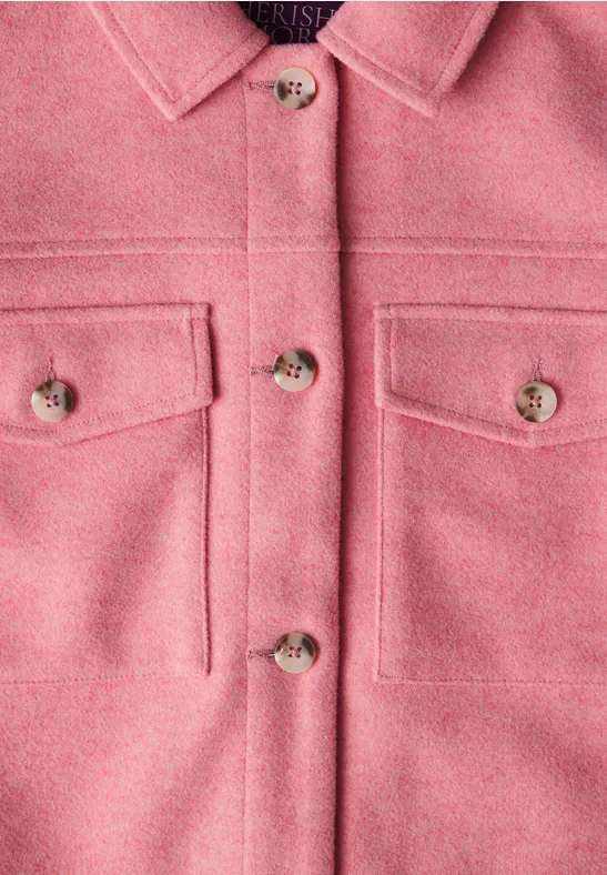 Veste Femme Eastex Rose - Laine Cachemire - Taille 16 - Occasion