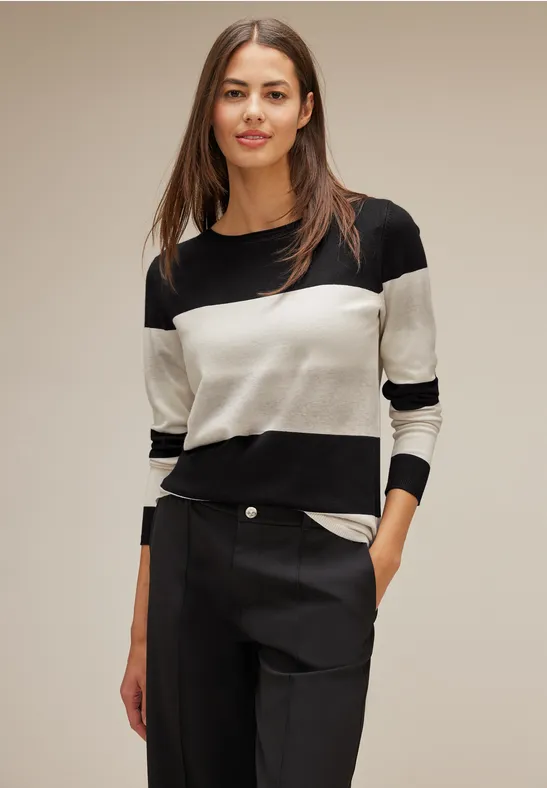 Damen Pullover Streifenpullover Bunt Betty Barclay Damen