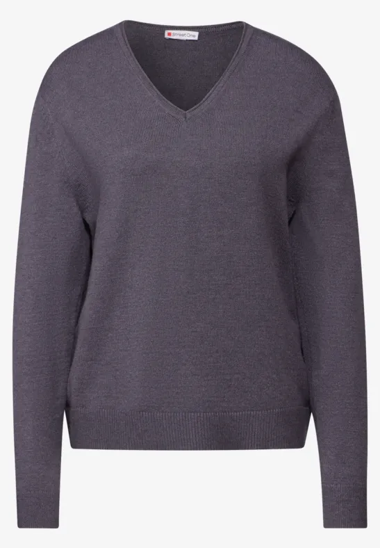 Street One Damen Pullover - Kuscheliger Strukturpullover Für Den Alltag