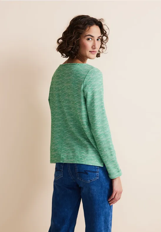 GORGLITTER Off Shoulder shirt met lange mouwen voor dames