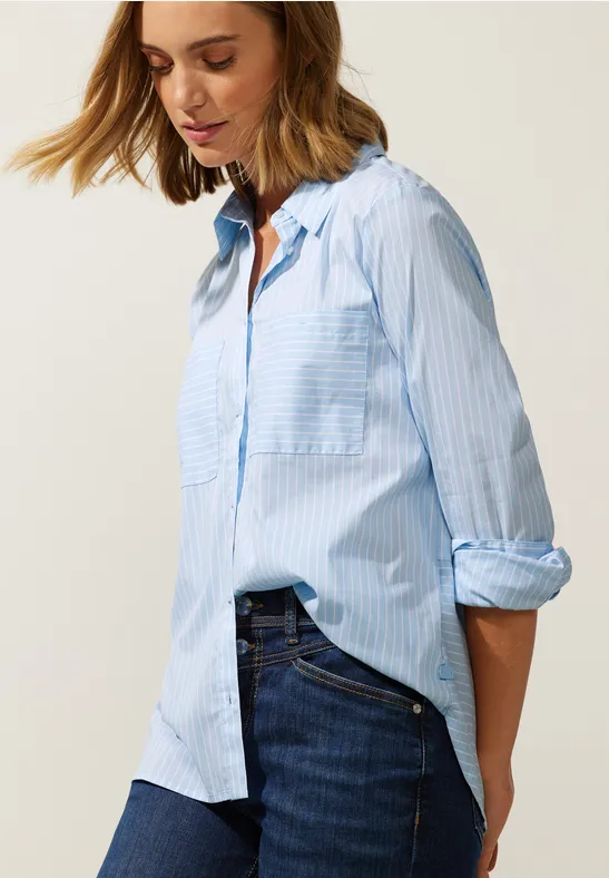 Street One dames bamika blouse, off-white, 44