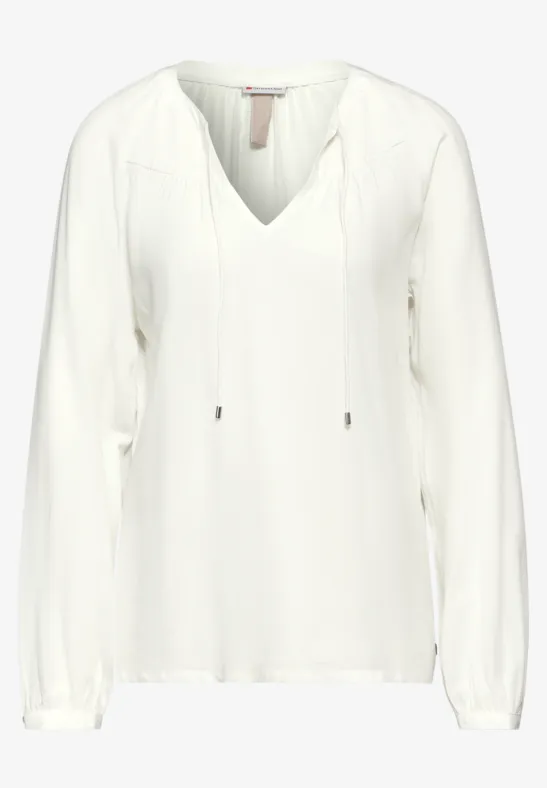 STREET ONE Damen Bluse A344960 - Raglan Langarm, Seafoam Green, Gr. 44
