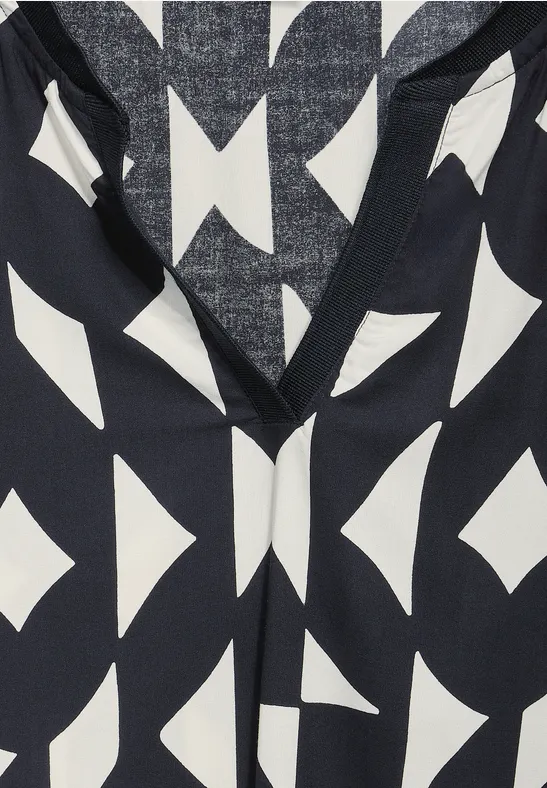 Chemisier à Carreaux Noirs Et Blancs H&M Fille 10 Ans - Occasion Très Bon état, Motif ET